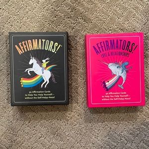 Affirmation card set